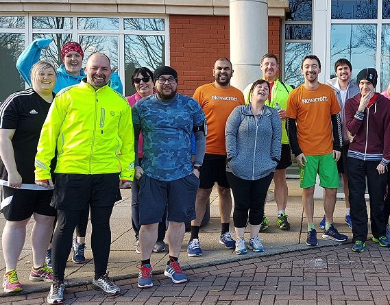 Novacroft team completes Couch to 5K programme